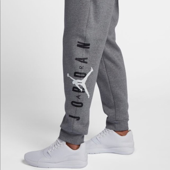 jordan jumpman air fleece pants white